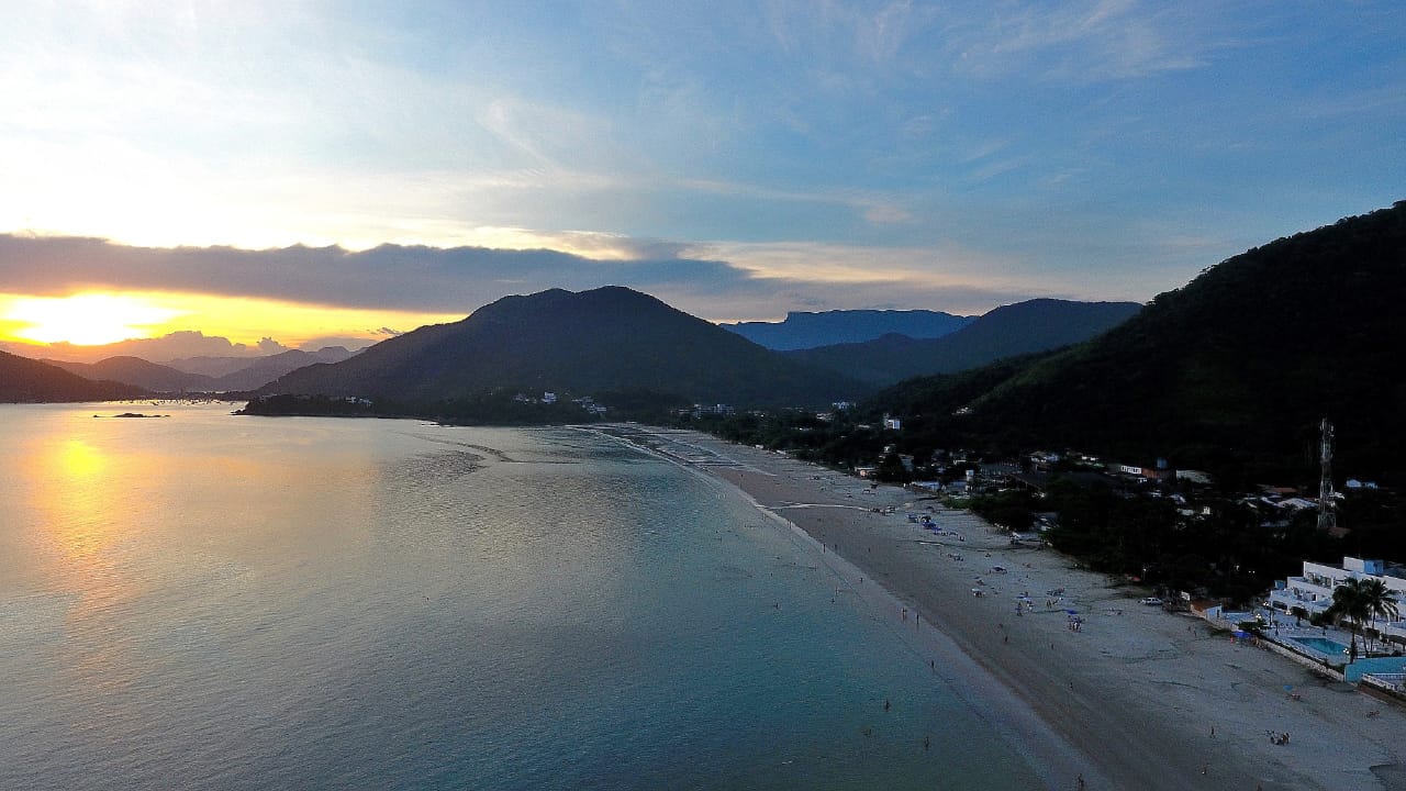 Fim de tarde na praia